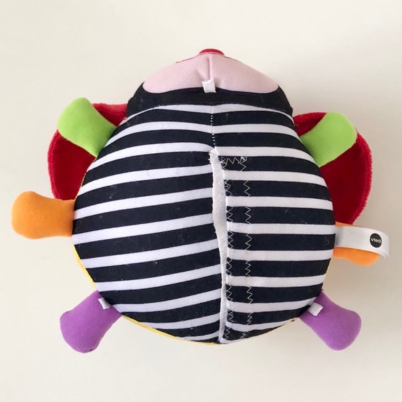 VTech Lady Bug Count & Hug Baby Plush Stuffed Toy - Picture 5 of 11
